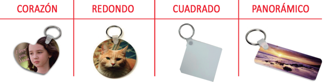 LLAVEROS DOBLE METRAQUILATO